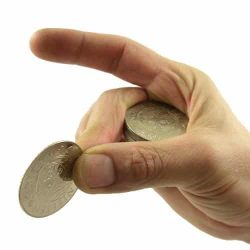 Palming Coins Morgan Dollars / 10 St.