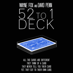The 52 to 1 deck / Blue