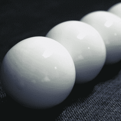 Multiplying Wooden Billiard Balls / White 2 inch