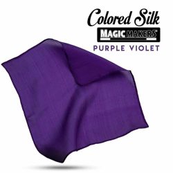Silk Scarf 23 cm - Purple