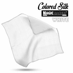 Silk Scarf 28 cm - White