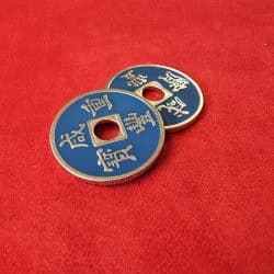 Chinese Coin / Blue