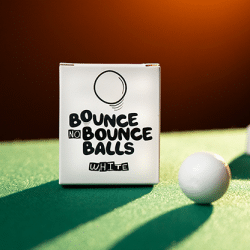 Bounce No Bounce Balls / WHITE
