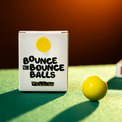 Bounce No Bounce Balls / YELLOW