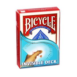 Invisible Deck / Bicycle Red