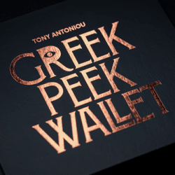 Greek Peek Wallet