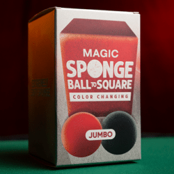 Magic Color Changing Sponge Ball to Square JUMBO 2.5"