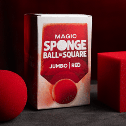 Magic Sponge Ball to Square JUMBO RED