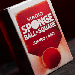 Magic Sponge Ball to Square JUMBO RED