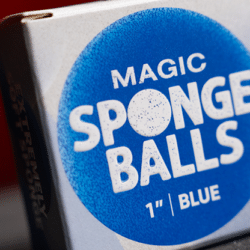 Magic Sponge Balls 4 pack Blauw ( 1" / 2,5cm )
