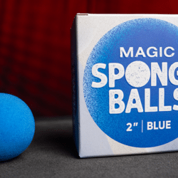 Magic Sponge Balls 4 pack Blauw ( 2" / 5cm )
