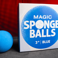 Magic Sponge Balls 4 pack Blauw ( 3" / 7,5cm )