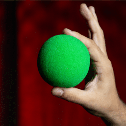Magic Sponge Balls 4 pack Groen ( 3" / 7,5cm )