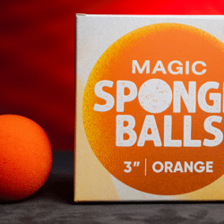 Magic Sponge Balls 4 pack Oranje ( 3" / 7,5cm )