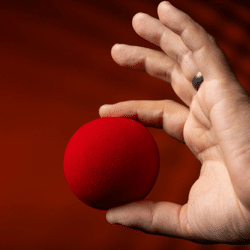 Magic Sponge Balls 4 pack Rood ( 3" / 7,5cm )