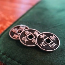 Alternative view of Chinese Coin Black