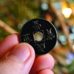 Chinese Coin Black