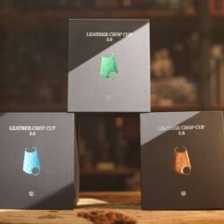 Alternative view of LEATHER CHOP CUP 2.0 - Clementine