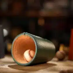 LEATHER CHOP CUP 2.0 - Deep Forest Green