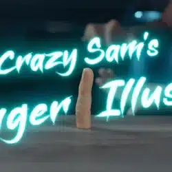 Alternative view of Crazy Sam's Finger Illusion