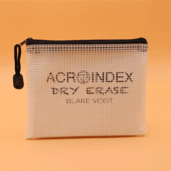 Six Acro Index (3"x5") Dry Erase