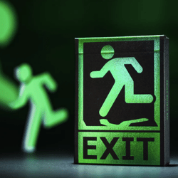 Exit Playing Cards