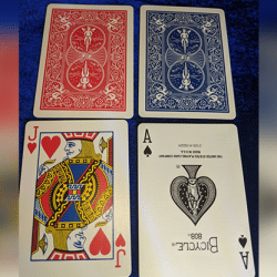 Alternative view of Magnetic Card - Bicycle Cards (2 Per Package) Double-Sided Cards