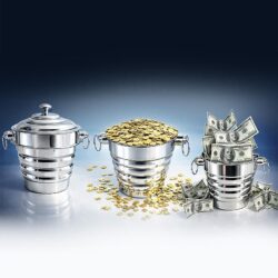 Alternative view of Tora Coin Bucket 3 Times