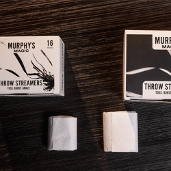 Throw Streamers 12 pk. (White / 16 Head) by Murphy's Magic | goocheltruc van Murphy's Magic Productions
