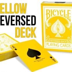 Alternative view of Reversed Yellow Bicycle Deck - Yellow