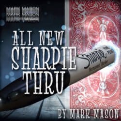 All New Sharpie Thru van Mark Mason, visuele Sharpie goocheltruc voor close-up goochelaars